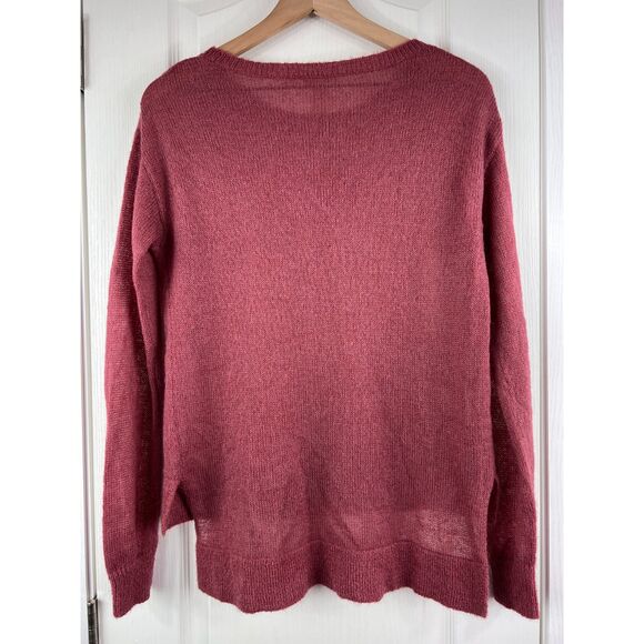 Sundance Women's Pullover Sweater Mohair Acrylic Nylon Blend Mauve Pink Size XS - Picture 2 of 8